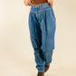High Rise Pleated Lee Jeans
