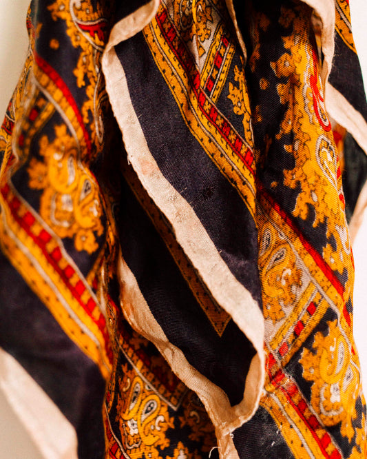 Silk Paisley Scarf