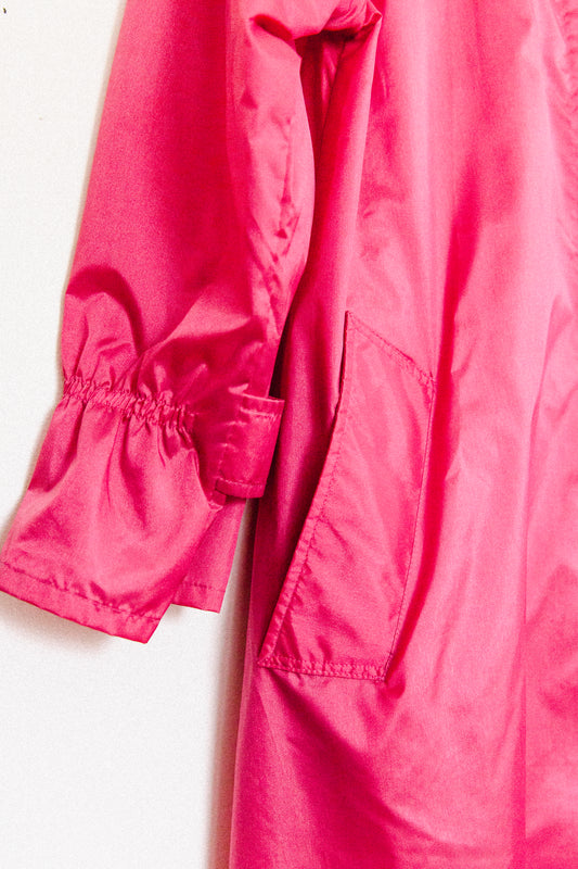 Fuchsia Raincoat