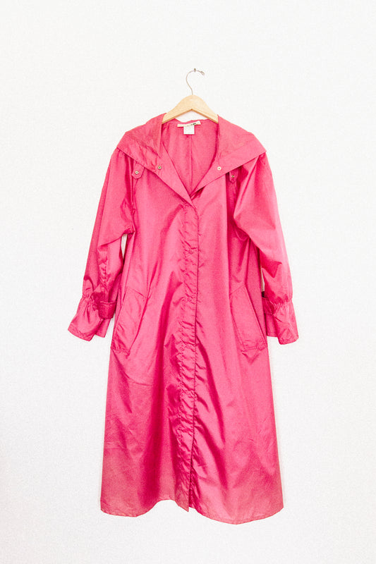 Fuchsia Raincoat