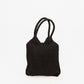 Black Knit Handbag