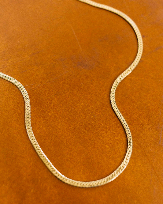 Collier chaîne à chevrons