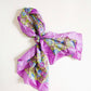 Lavender Floral Hair Scarf